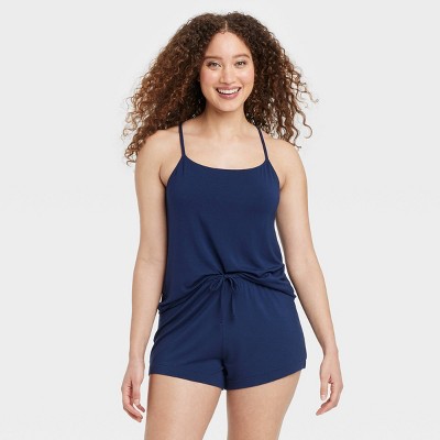 Women's Cloud Knit Tank Top and Shorts Pajama Set - Auden™