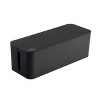 CableBox Flame Retardant Cable Organizer Black - BlueLounge - image 2 of 4