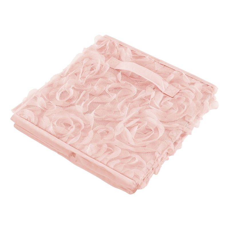 Set of 2 Rose Kids&#39; Fabric Storage Bins Blush Pink - Sweet Jojo Designs, 4 of 5