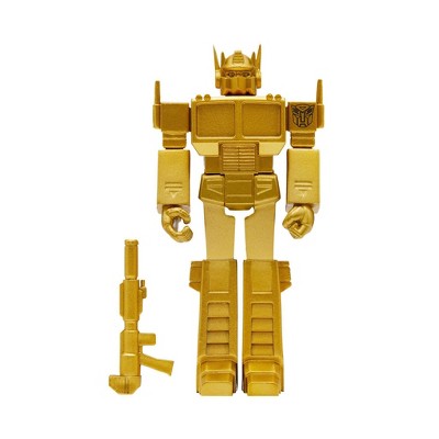 Transformers Super7 ReAction Figure - Optimus Prime (Exclusive Golden Lagoon)