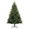 vidaXL Artificial Hinged Christmas Tree with Stand 82.7" - 2 of 4