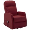 vidaXL Power Lift Recliner Electric Lift Chair for Home Theater Faux Leather - 2 of 4