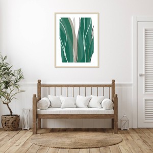 Amanti Art Sea Meadow IV by Jim Schlotzhauer Wood Framed Wall Art Print - 1 of 4