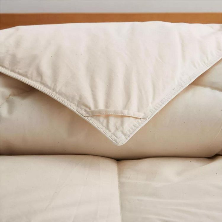 Puredown Organic Cotton Down Feather Comforter Duvet Insert, 4 of 5