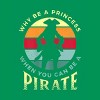 Junior's Design By Humans Funny Pirate Freebooter Buccaneer By MINHMINH T-Shirt - 2 of 3