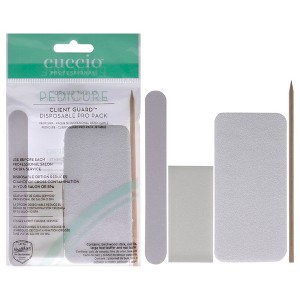 Cuccio Pedicure Client Guard Disposable Pro Pack - Foot Spa Pedicure Kit - 4 pc - 1 of 4