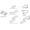 Plantoys| Rubber Road & Rail Expansion Tracks - Set B - 3 of 4