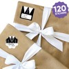 Big Dot of Happiness Goth Girl Assorted Halloween or Gothic Birthday Party Gift Tag Labels, To and From Stickers - 12 Sheets - 120 Stickers - 2 of 4