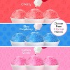 Nostalgia Premium 16-Ounce Snow Cone Syrups, Cups and Spoon-Straws Party Kit - 4 of 4