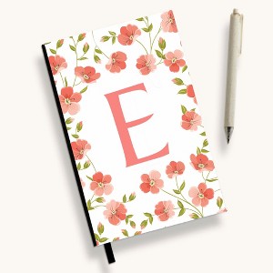 Personalization Mall Flowery Initial Personalized Journal - 1 of 1