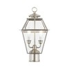 Livex Lighting Westover 2 - Light Post Light in  Brushed Nickel - 3 of 4
