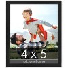 PosterPalooza | Photo Size Decor Black Picture Frame - UV Acrylic, Foam Board Backing, Hanging Hardware - 2 of 4