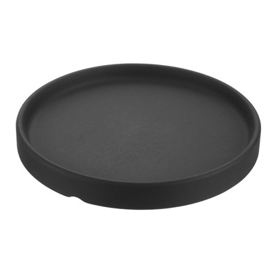 Unique Bargains Indoor Outdoor Glazed Ceramic Round Plant Pot Saucer 1 Pc
