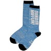 Ripple Junction x The Office That's What She Said and Dunder Mifflin Logo Crew Socks 2-PK - 2 of 3