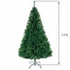Resenkos 7ft 1100 Branches PVC Material DIY 200 Lights Warm Color 8 Modes Christmas Tree - 3 of 4