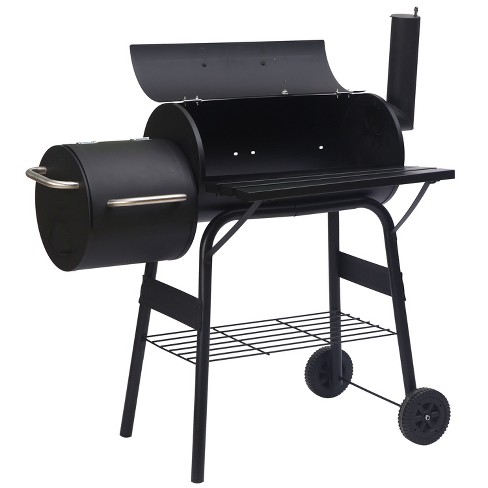 Skonyon Outdoor Bbq Grill Charcoal Barbecue Pit Meat Cooker Smoker