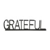 Cheung's Colma Black Metal Grateful Table Sign - 4 of 4