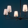Kichler Lighting Pallas 6 - Light Chandelier in  Black - 4 of 4