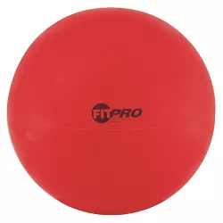 Champion Sports FitPro Training & Exercise Ball, 65cm, Red