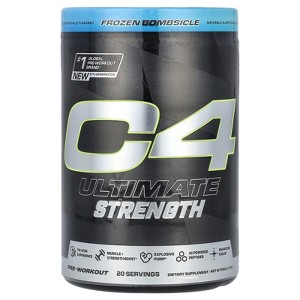 C4 / Cellucor C4 Ultimate Strength, Pre-Workout, Frozen Bombsicle , 1.2 lbs (550 g) - 1 of 2