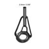 Unique Bargains Tube Dia Fishing Rod Tips Repair Kit Stainless Steel Ring Guide - 2 of 4