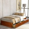 Streamdale Twin Size Platform Storage Bed with 3 Drawers Beige - 3 of 4