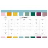 2023 Desktop Calendar 17.75"x10.875" Greenpath Stripe - Cambridge
