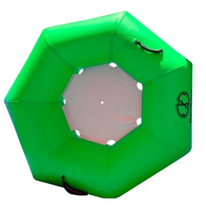 Hardcore River Tube with Durable Triple-Layer PVC, Ergonomic Seven-Sided Design, Intuitive Handles, and C7 Valve Inflation - 1 of 4