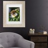 Trademark Fine Art - Steven Ellingson Pray On Flowers Matted Framed Art - 2 of 4