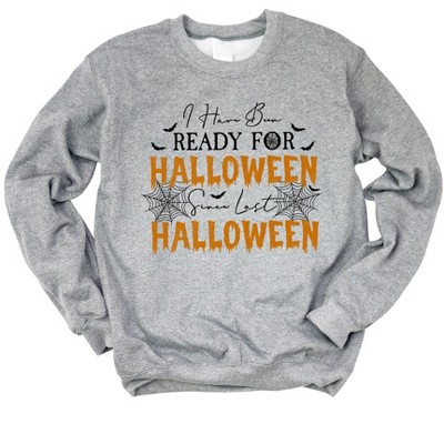 Simply Sage Market Women's Graphic Sweatshirt Ready For Halloween