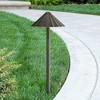 John Timberland Davenport Bronze Scalloped 3 Watt LED Landscape Path Light - 2 of 4