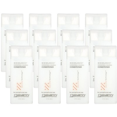Giovanni 50:50 Balanced Hydrating-Calming Conditioner - Case of 12/2 oz