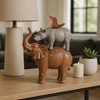 Decorative Animal Sculpture Statue - Perfect Decorative Figurine for Home, Bathroom, Room, and Living Room Decor - 3 of 4