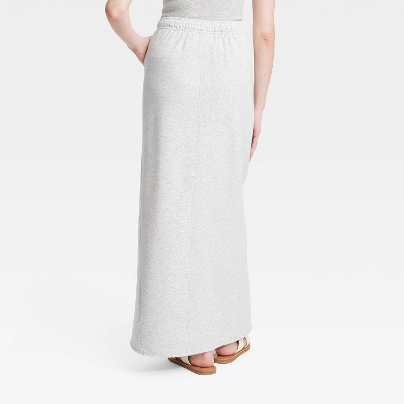 Women's Fleece Maxi Skirt - Universal Thread™, 3 of 5