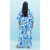 Women's Plus Size Tie Print Shirt - print | CITY CHIC - 3 of 4