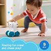 Fisher-Price Baby Toy Crawl-After Polar Bear, Animal-Themed Activity Vehicle with Sensory Details for Infants Ages 9+ Months - 2 of 3