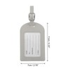 Unique Bargains Durable Luggage Tag 1 Pc - 2 of 4