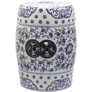 Tao Garden Stool - Indoor/Outdoor - ACS4548 - Blue - 1 of 2