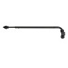 Versailles Arrow Steel Heavy Duty Curtain Swing Arm Pair Black - 2 of 4