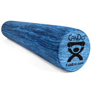 CanDo Premium Blue Marble EVA Foam Roller for Muscle Restoration, Massage Therapy, Sport Recovery and Physical Therapy - 1 of 2