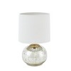 Saxony Metallic Glass Table Lamp - 3 of 4