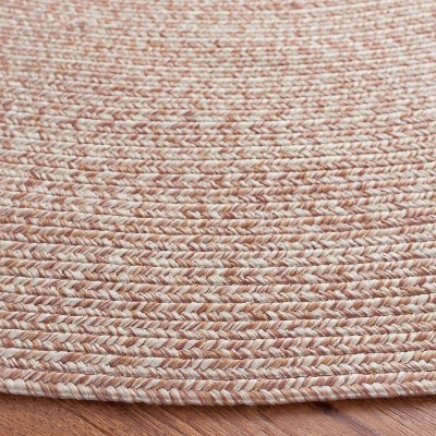 Safavieh Artisan Reversible Braided Round Rug in Natural - 6'