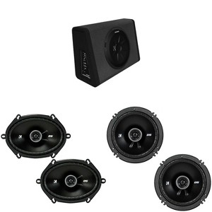 Kicker 11PT250 Powered Enclosure & 43DSC6504 6.5" & 43DSC6804 6x8" Bundle - 1 of 4
