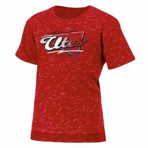 NCAA Utah Utes Girls' Crew Neck T-Shirt - 1 of 3