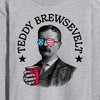 Men's - Instant Message - Teddy Brewsevelt Long Sleeve Graphic T-Shirt - 2 of 4