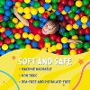 Playz 200 Mini Ball Pit Balls for Kids & Toddlers with 8 Assorted Colors for Play Tents & Ball Pits - 3 of 4