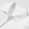 Toddler Girls' Short Sleeve Interlock Uniform Polo Shirt - Cat & Jack™ White - image 3 of 3