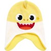 Baby Shark Boys Winter Hat and 2 Pair Gloves or Mittens Set, Kids Ages 2-7 - 2 of 4