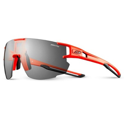 Julbo Aerospeed Sunglasses (Neon Orange Blk / Reactiv 12-87% Cat 0-3)