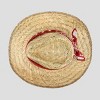 Wemco Men's Straw Cowboy Hat with Bandana - Natural Wood - 2 of 4